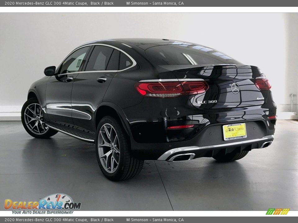 2020 Mercedes-Benz GLC 300 4Matic Coupe Black / Black Photo #2