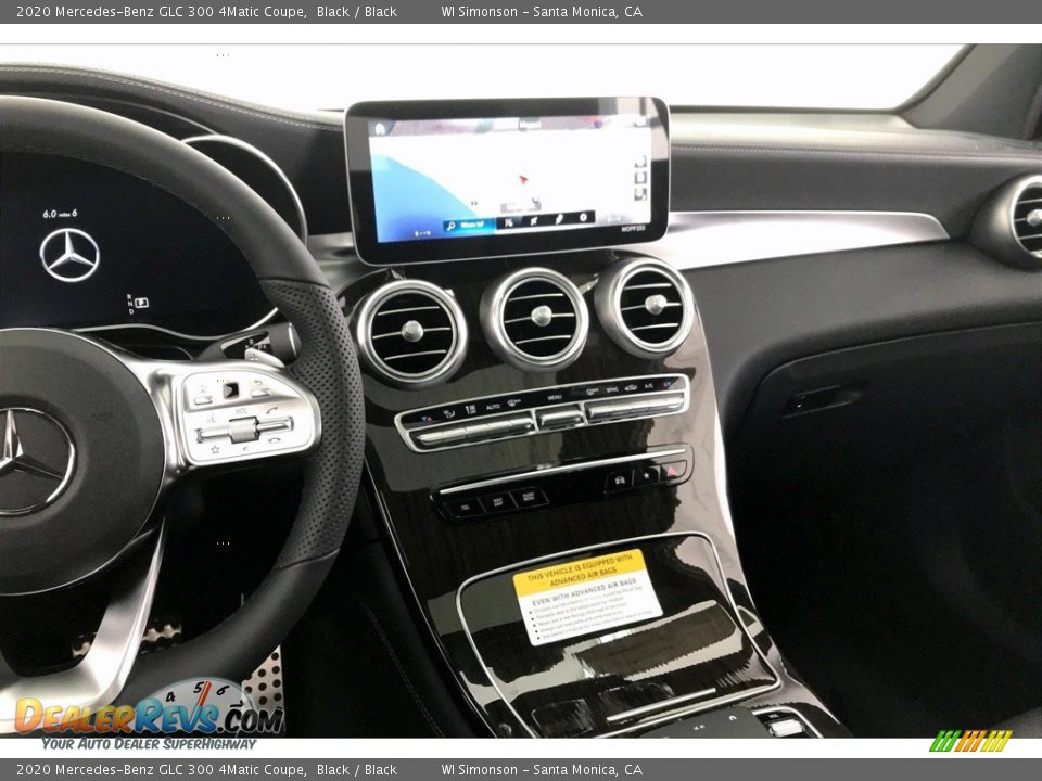 Controls of 2020 Mercedes-Benz GLC 300 4Matic Coupe Photo #6
