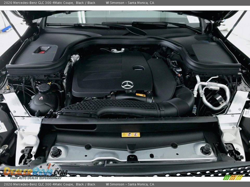 2020 Mercedes-Benz GLC 300 4Matic Coupe 2.0 Liter Turbocharged DOHC 16-Valve VVT 4 Cylinder Engine Photo #8