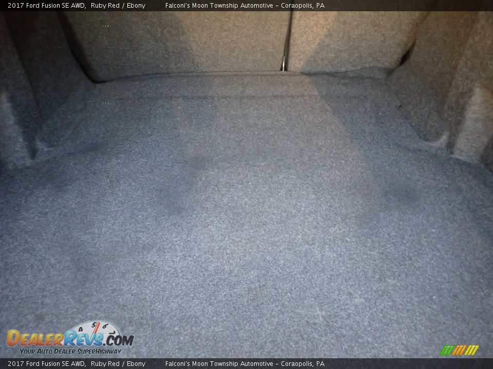 2017 Ford Fusion SE AWD Ruby Red / Ebony Photo #4