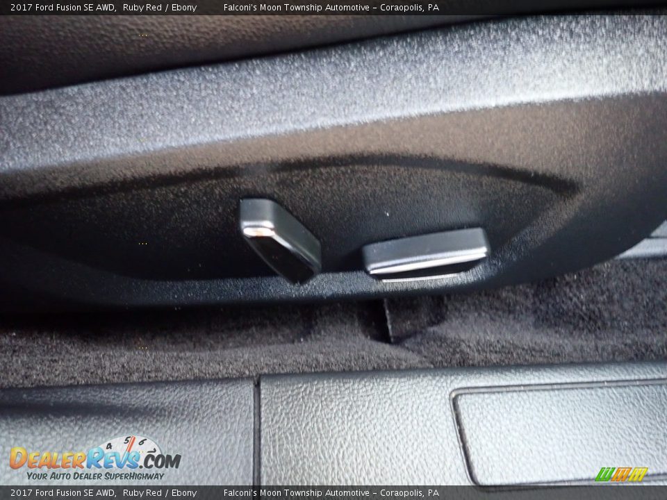 2017 Ford Fusion SE AWD Ruby Red / Ebony Photo #13