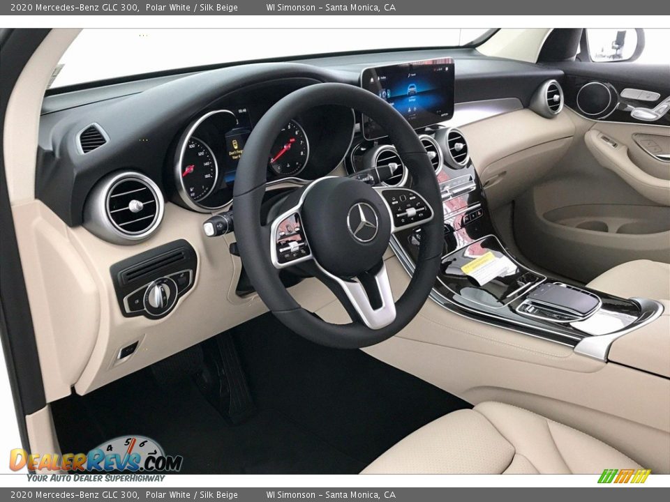 Silk Beige Interior - 2020 Mercedes-Benz GLC 300 Photo #4