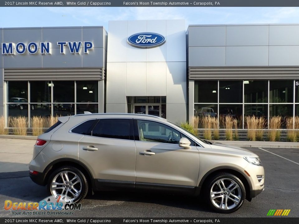 2017 Lincoln MKC Reserve AWD White Gold / Cappuccino Photo #1