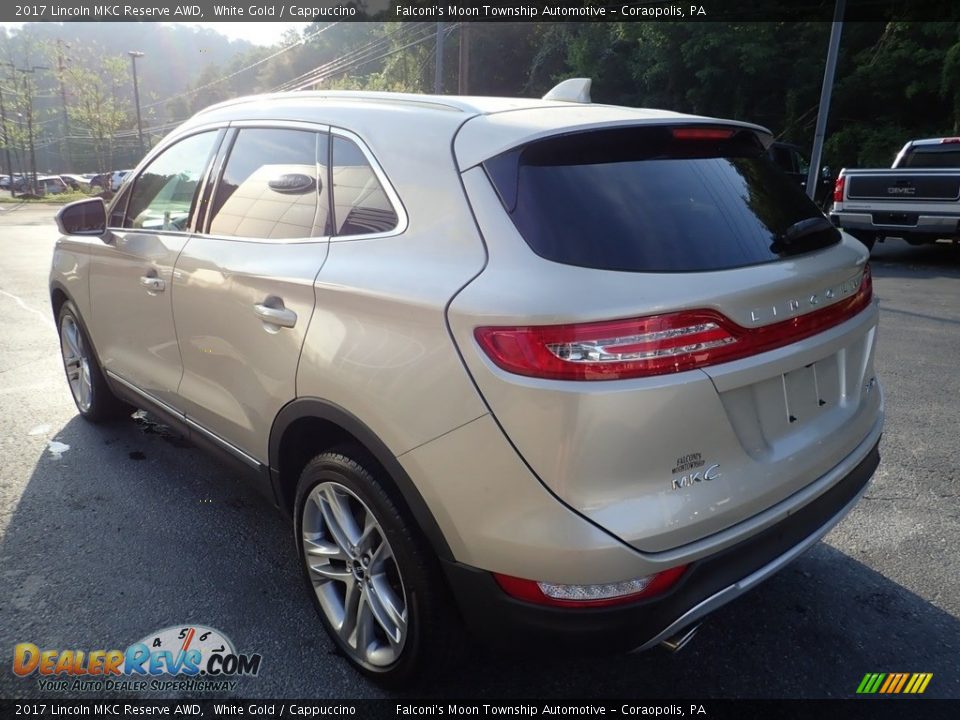 2017 Lincoln MKC Reserve AWD White Gold / Cappuccino Photo #5