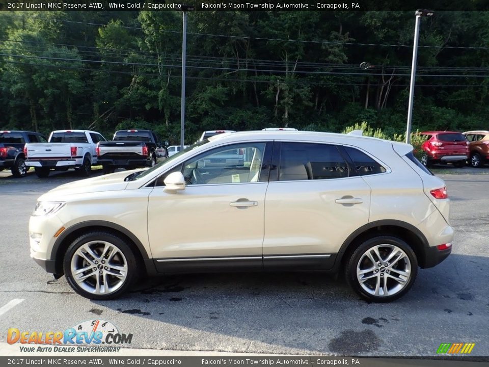 2017 Lincoln MKC Reserve AWD White Gold / Cappuccino Photo #6