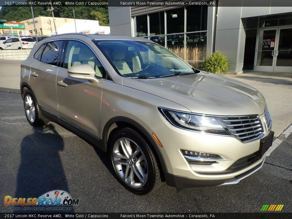 2017 Lincoln MKC Reserve AWD White Gold / Cappuccino Photo #9