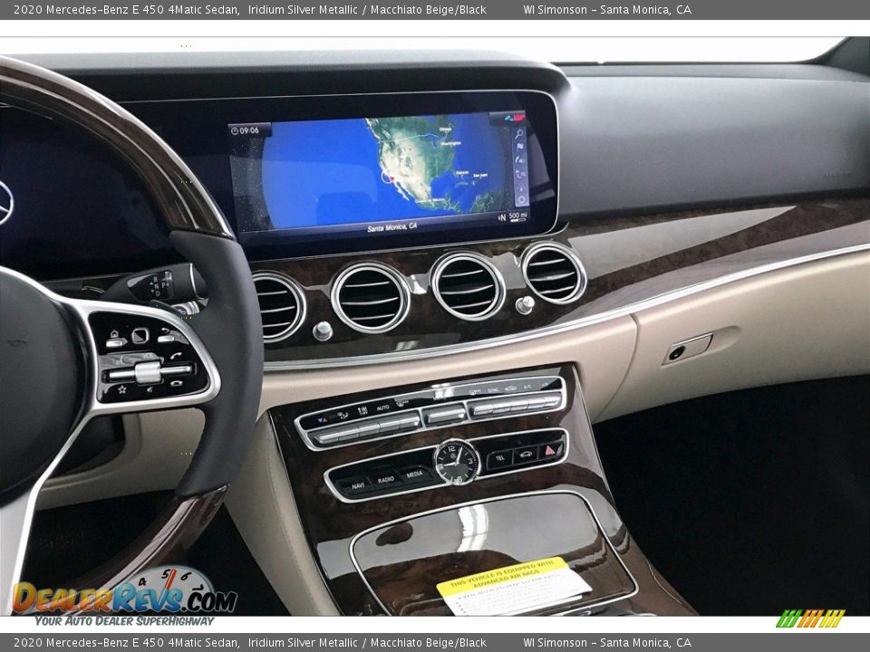 Controls of 2020 Mercedes-Benz E 450 4Matic Sedan Photo #6