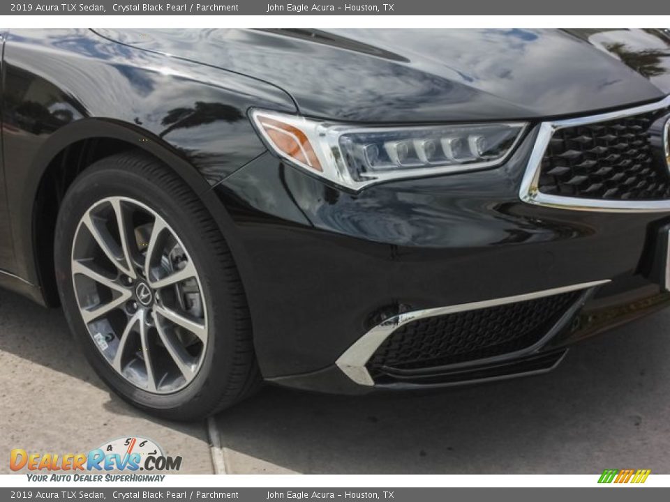 2019 Acura TLX Sedan Crystal Black Pearl / Parchment Photo #10