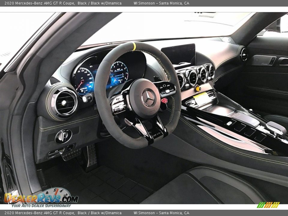Dashboard of 2020 Mercedes-Benz AMG GT R Coupe Photo #4