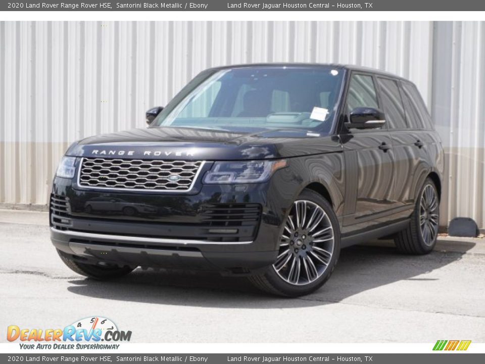 2020 Land Rover Range Rover HSE Santorini Black Metallic / Ebony Photo #1