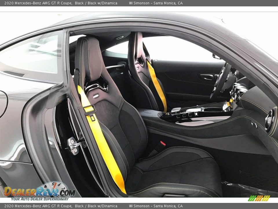 Black w/Dinamica Interior - 2020 Mercedes-Benz AMG GT R Coupe Photo #5
