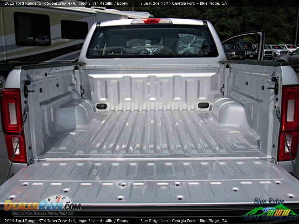 2019 Ford Ranger STX SuperCrew 4x4 Ingot Silver Metallic / Ebony Photo #13