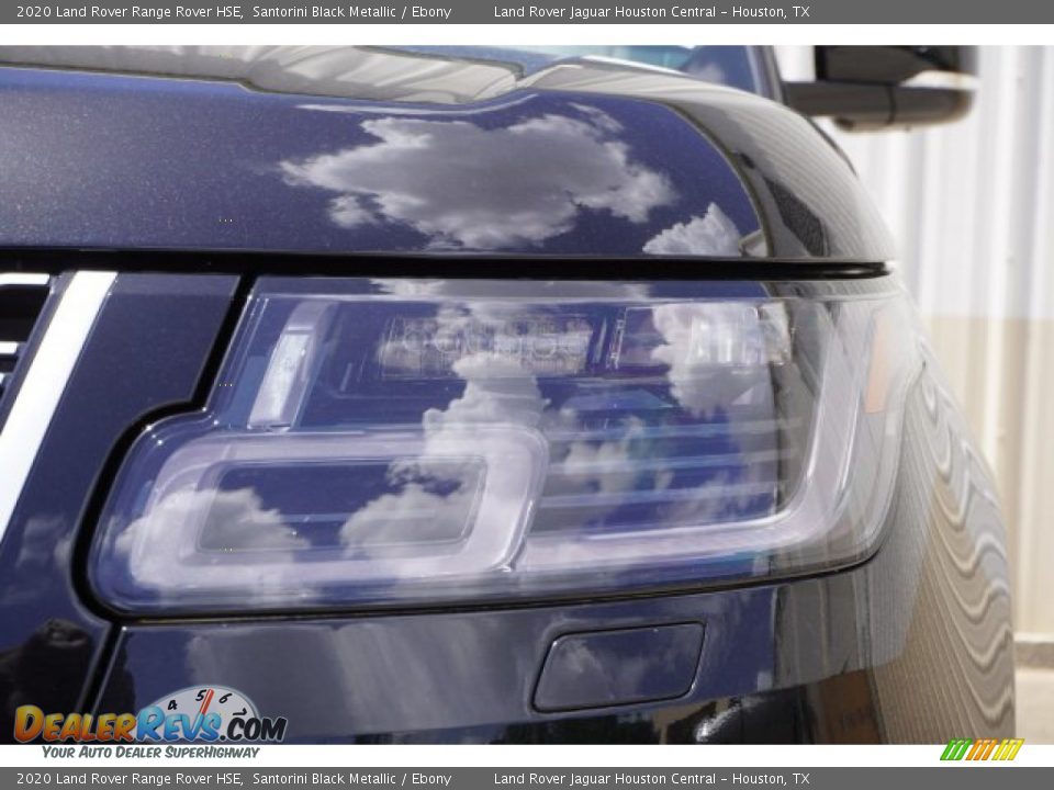 2020 Land Rover Range Rover HSE Santorini Black Metallic / Ebony Photo #9