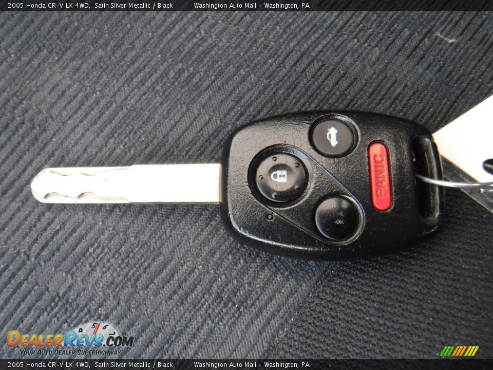 2005 Honda CR-V LX 4WD Satin Silver Metallic / Black Photo #21