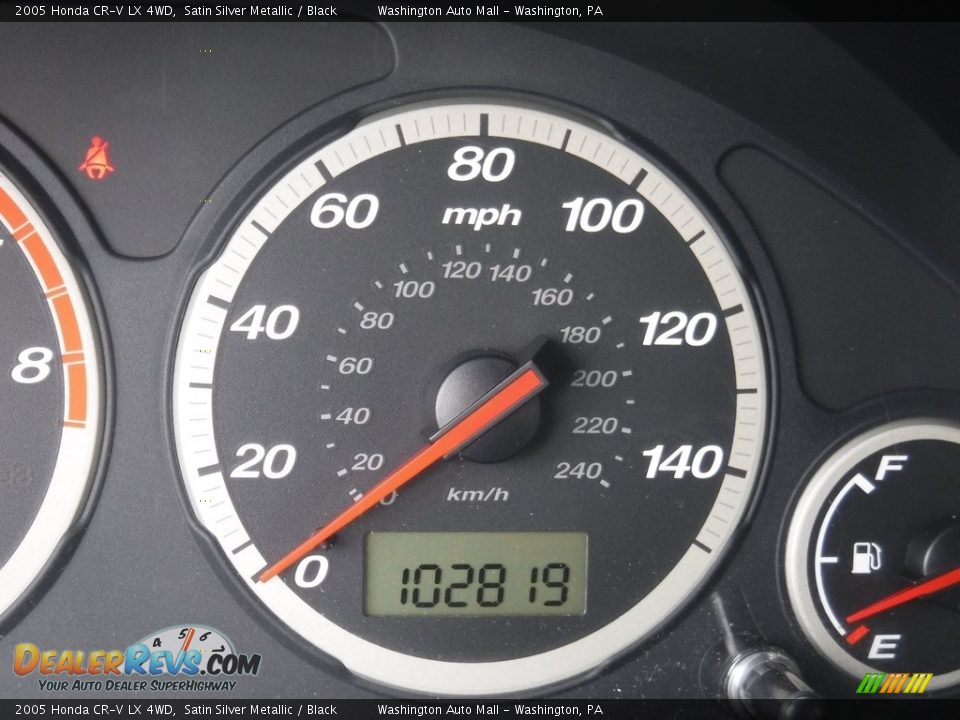 2005 Honda CR-V LX 4WD Satin Silver Metallic / Black Photo #23