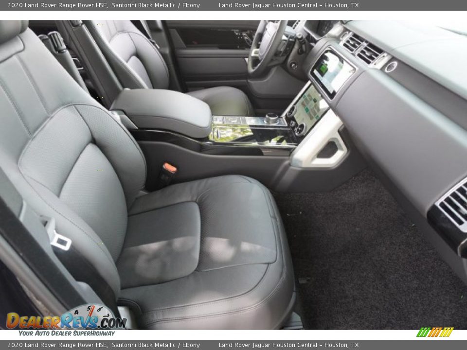 2020 Land Rover Range Rover HSE Santorini Black Metallic / Ebony Photo #12