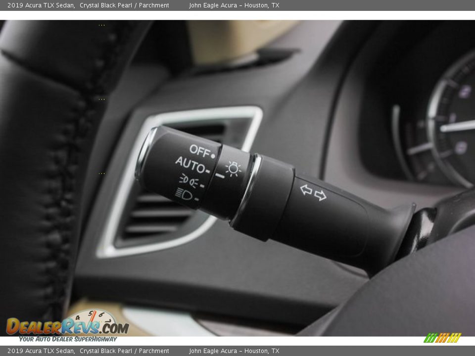2019 Acura TLX Sedan Crystal Black Pearl / Parchment Photo #31