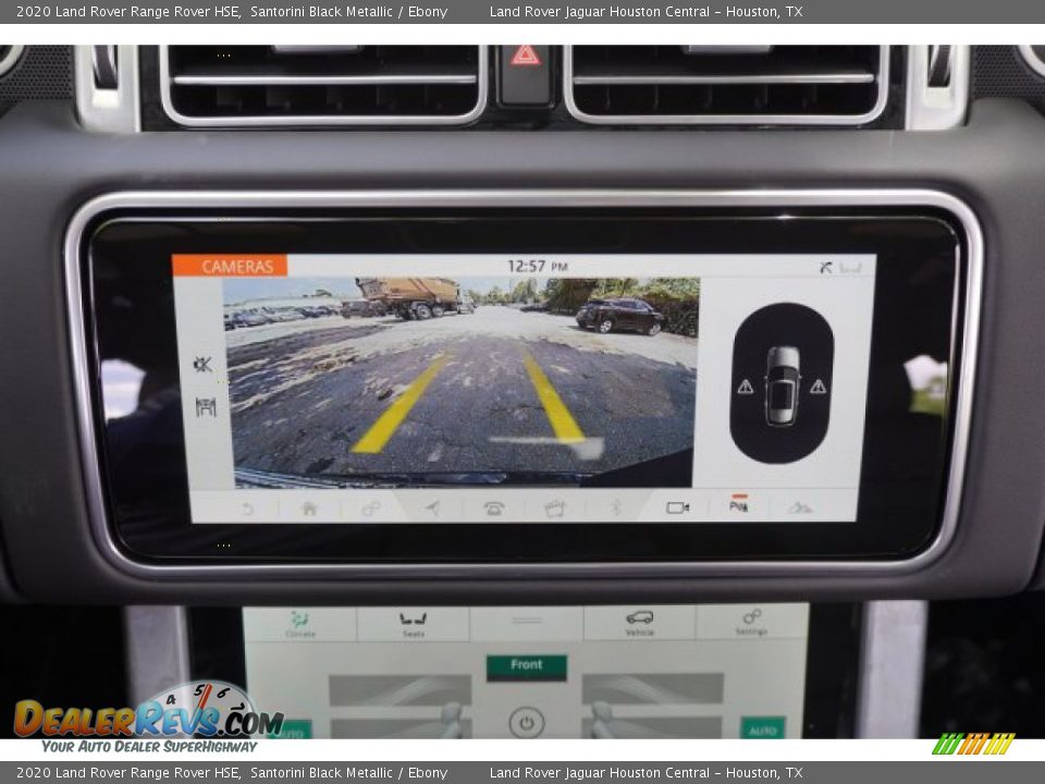 2020 Land Rover Range Rover HSE Santorini Black Metallic / Ebony Photo #16