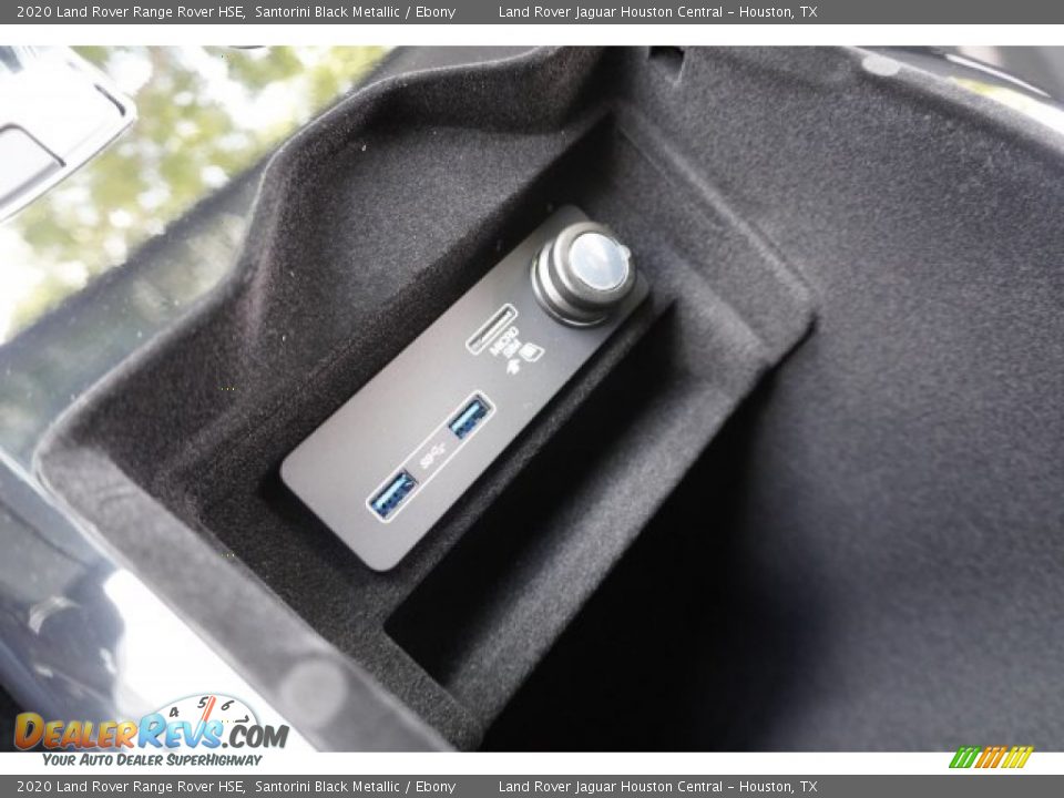 2020 Land Rover Range Rover HSE Santorini Black Metallic / Ebony Photo #21