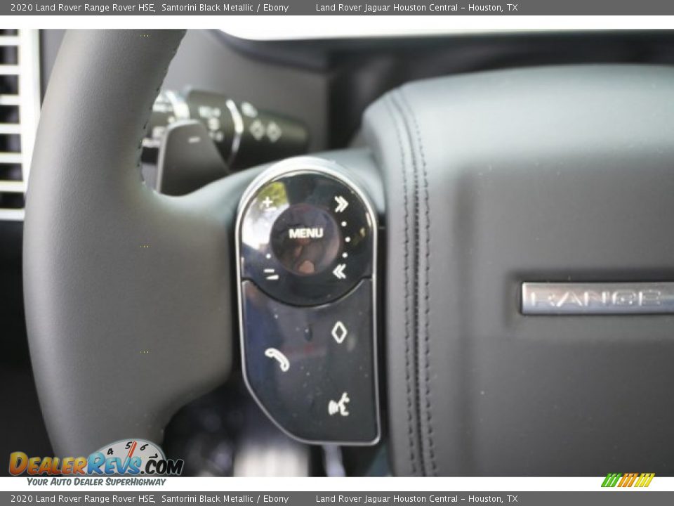 2020 Land Rover Range Rover HSE Santorini Black Metallic / Ebony Photo #31