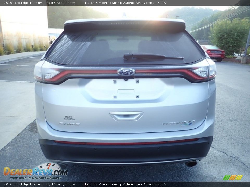 2016 Ford Edge Titanium Ingot Silver / Ebony Photo #3