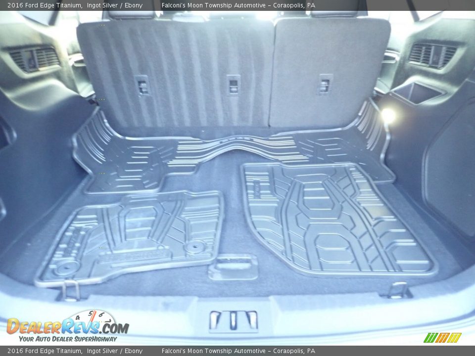 2016 Ford Edge Titanium Ingot Silver / Ebony Photo #4