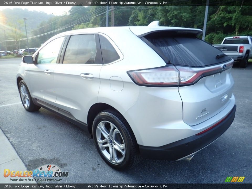 2016 Ford Edge Titanium Ingot Silver / Ebony Photo #5