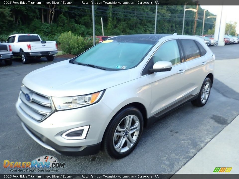 2016 Ford Edge Titanium Ingot Silver / Ebony Photo #7