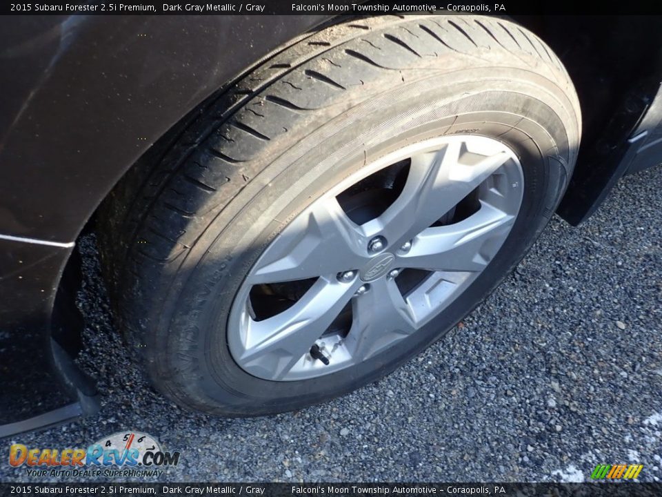 2015 Subaru Forester 2.5i Premium Dark Gray Metallic / Gray Photo #2