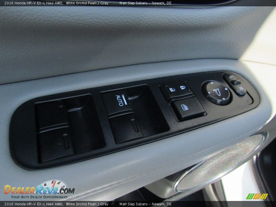 2016 Honda HR-V EX-L Navi AWD White Orchid Pearl / Gray Photo #15
