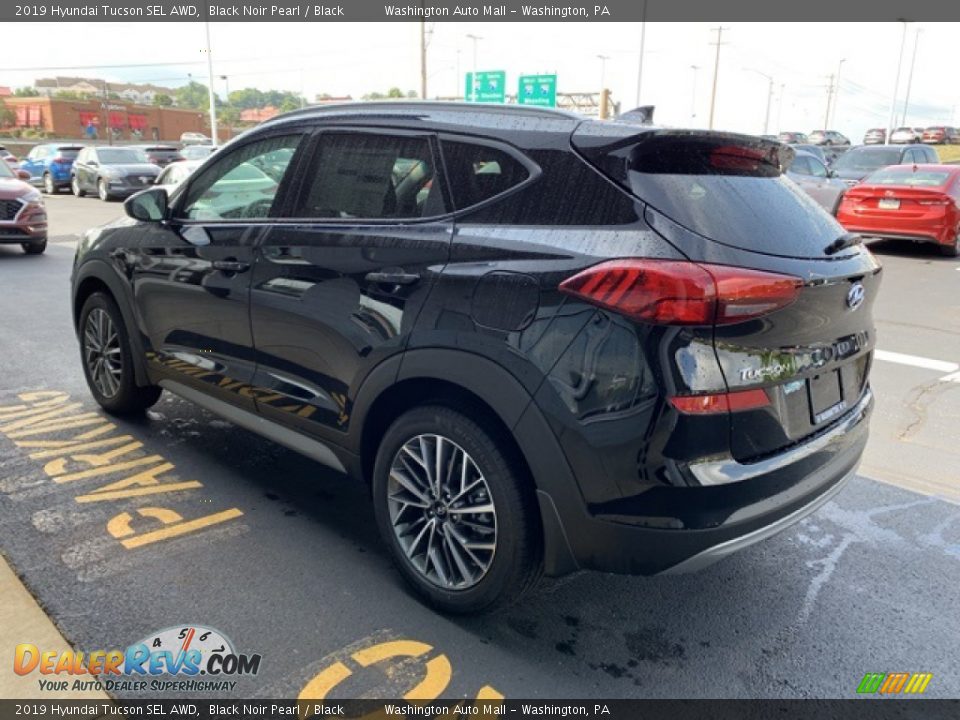 2019 Hyundai Tucson SEL AWD Black Noir Pearl / Black Photo #6