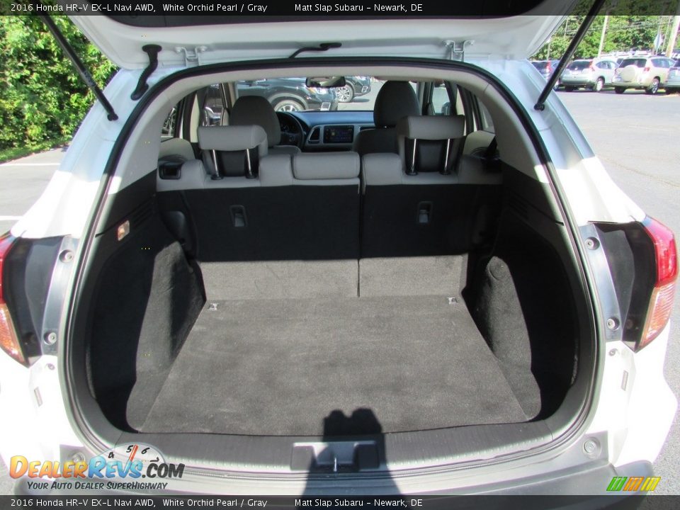 2016 Honda HR-V EX-L Navi AWD White Orchid Pearl / Gray Photo #20