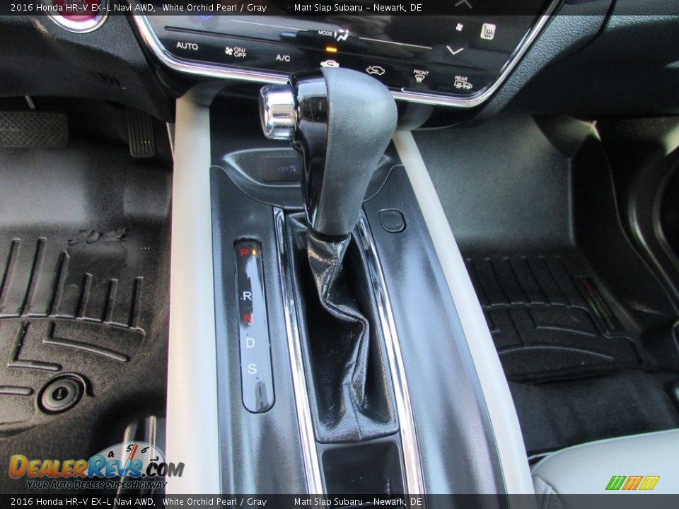 2016 Honda HR-V EX-L Navi AWD White Orchid Pearl / Gray Photo #27