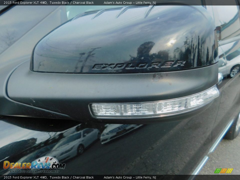 2015 Ford Explorer XLT 4WD Tuxedo Black / Charcoal Black Photo #9
