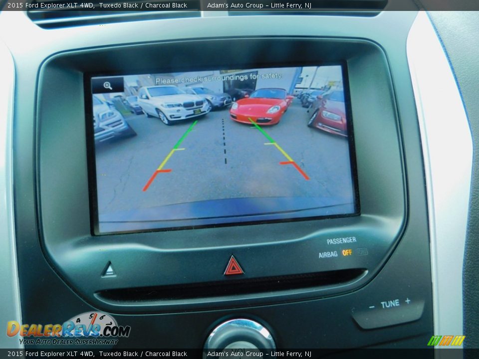 2015 Ford Explorer XLT 4WD Tuxedo Black / Charcoal Black Photo #15