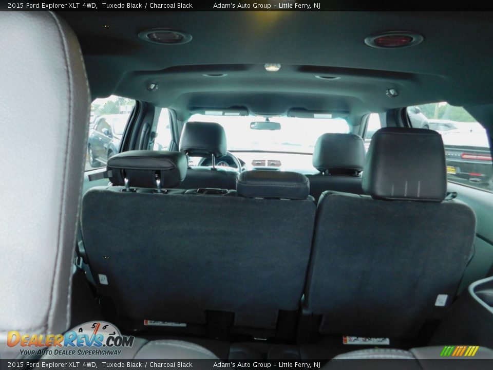 2015 Ford Explorer XLT 4WD Tuxedo Black / Charcoal Black Photo #26