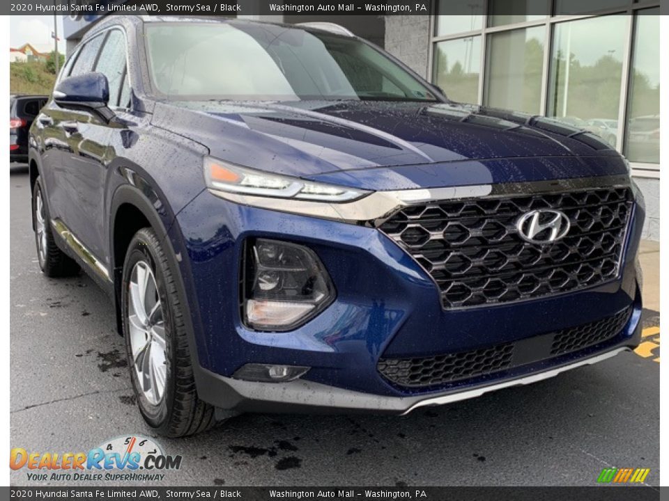 2020 Hyundai Santa Fe Limited AWD Stormy Sea / Black Photo #1