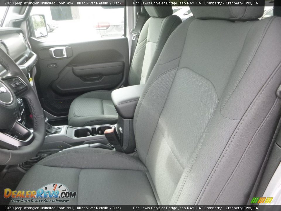 2020 Jeep Wrangler Unlimited Sport 4x4 Billet Silver Metallic / Black Photo #13