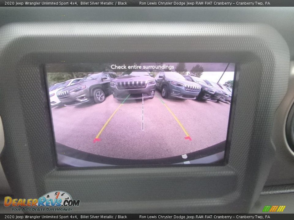 2020 Jeep Wrangler Unlimited Sport 4x4 Billet Silver Metallic / Black Photo #17
