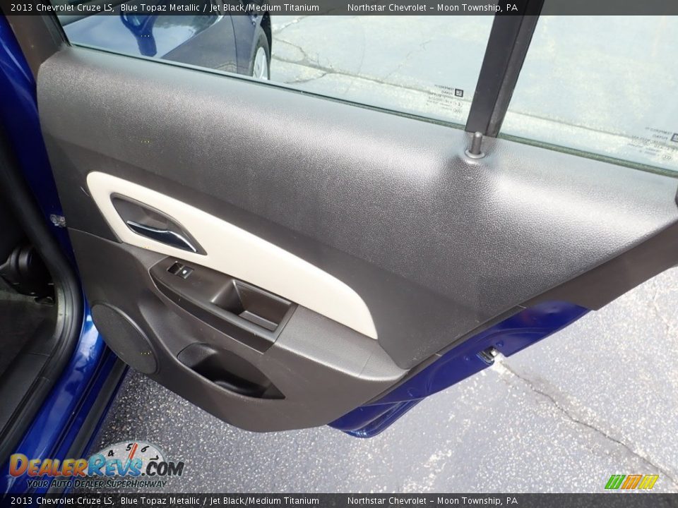 2013 Chevrolet Cruze LS Blue Topaz Metallic / Jet Black/Medium Titanium Photo #19