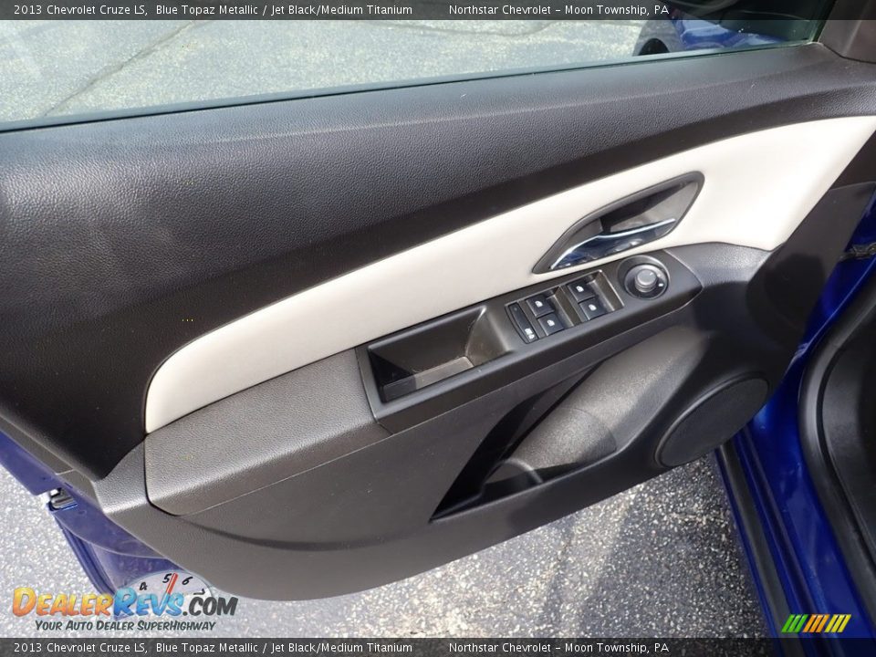 2013 Chevrolet Cruze LS Blue Topaz Metallic / Jet Black/Medium Titanium Photo #24