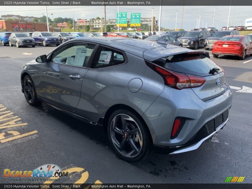 Sonic Silver 2020 Hyundai Veloster Turbo Photo #6
