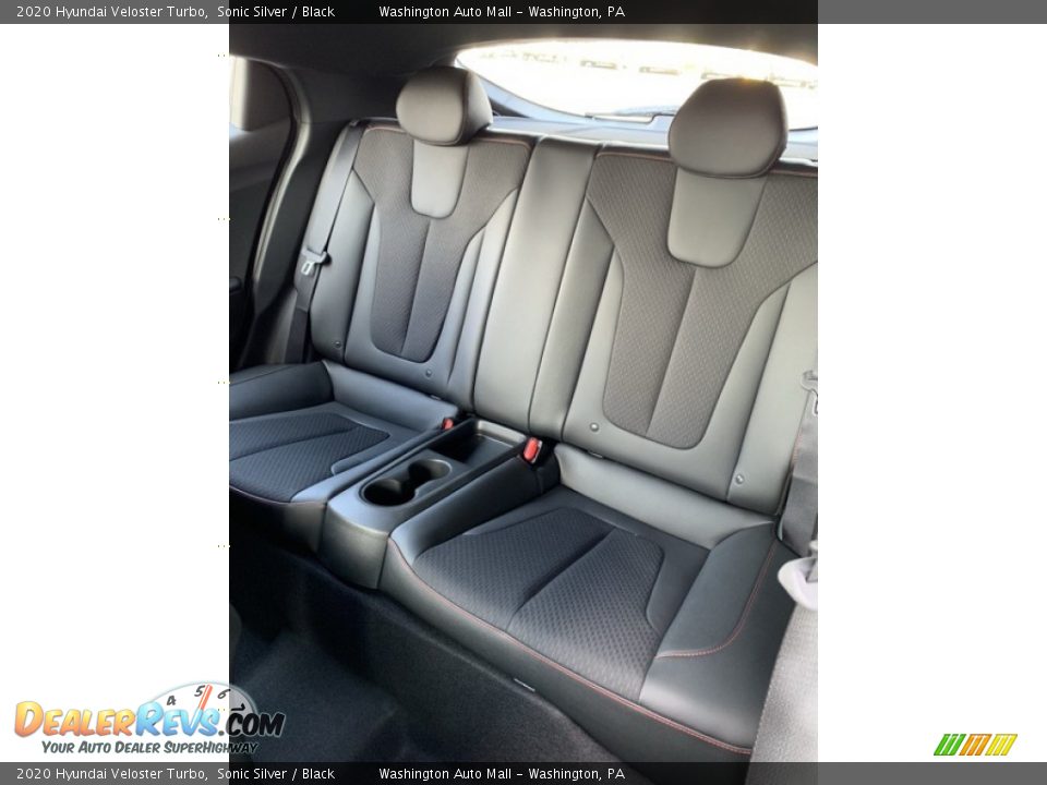 Rear Seat of 2020 Hyundai Veloster Turbo Photo #17