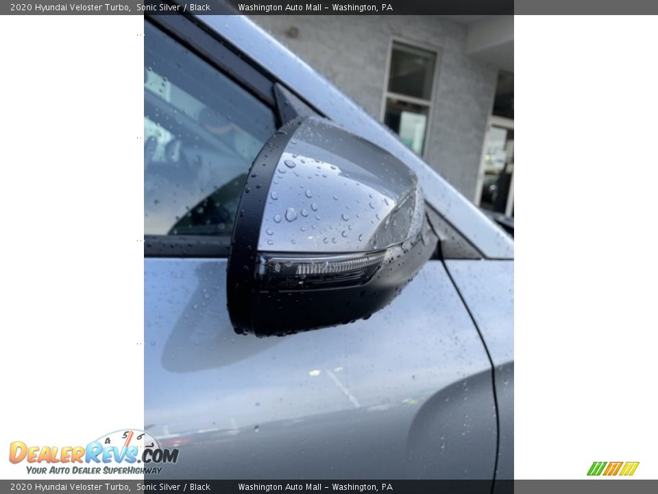 2020 Hyundai Veloster Turbo Sonic Silver / Black Photo #27