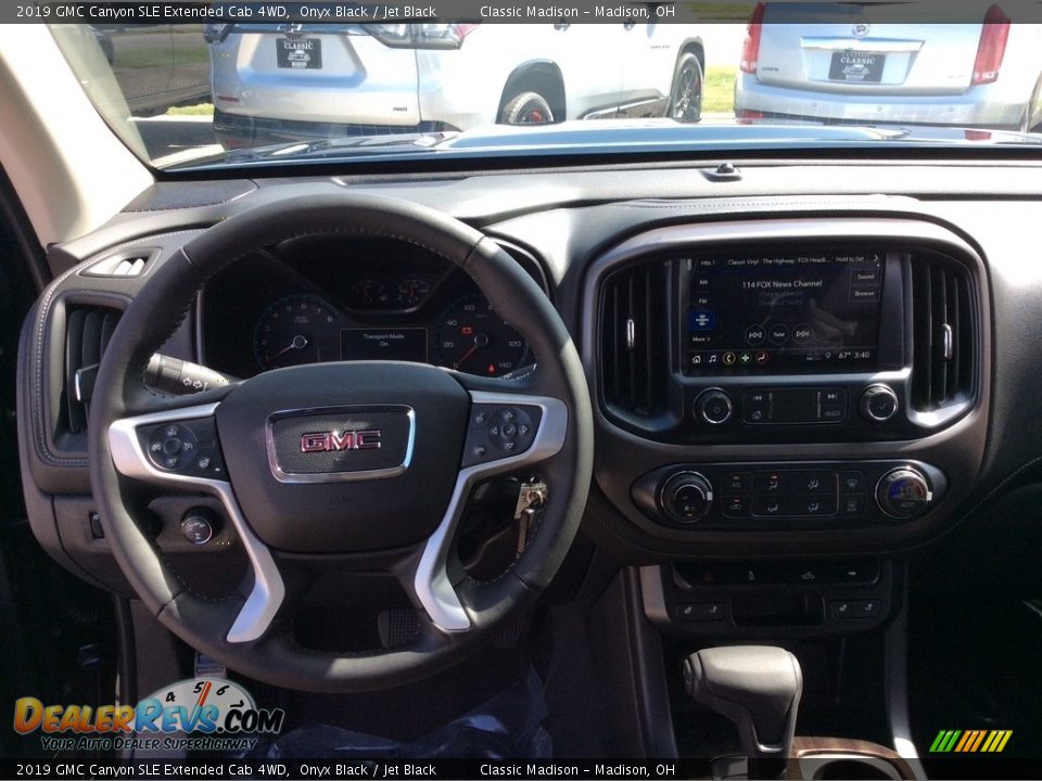 2019 GMC Canyon SLE Extended Cab 4WD Onyx Black / Jet Black Photo #2