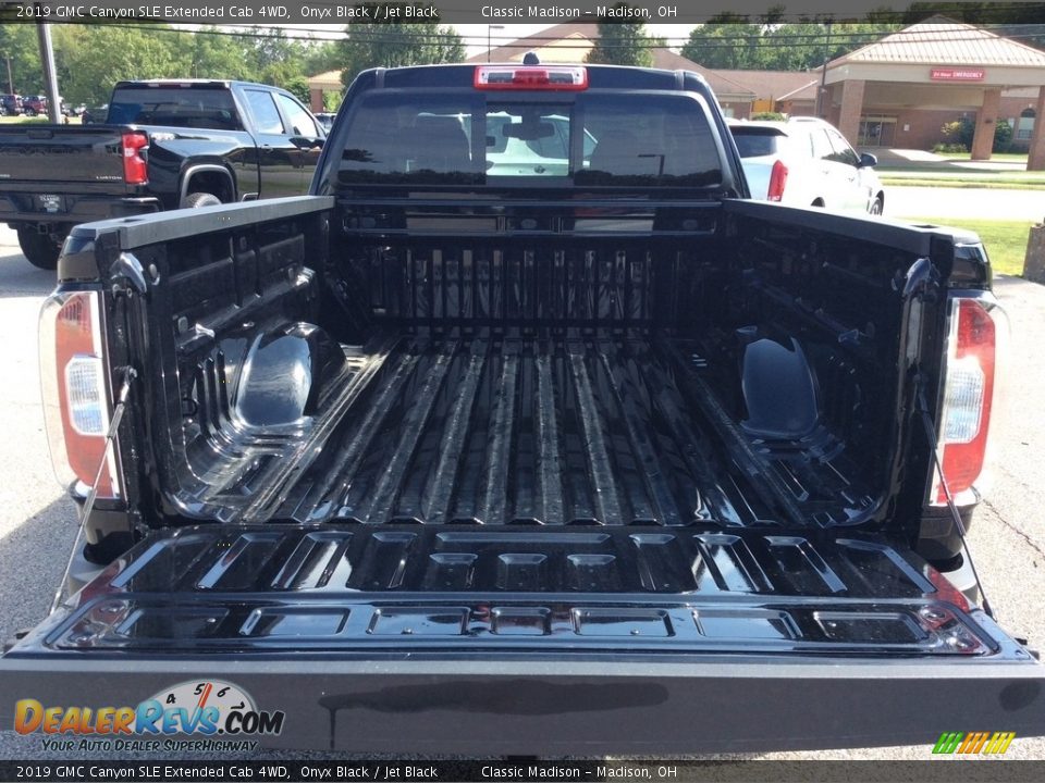 2019 GMC Canyon SLE Extended Cab 4WD Onyx Black / Jet Black Photo #9