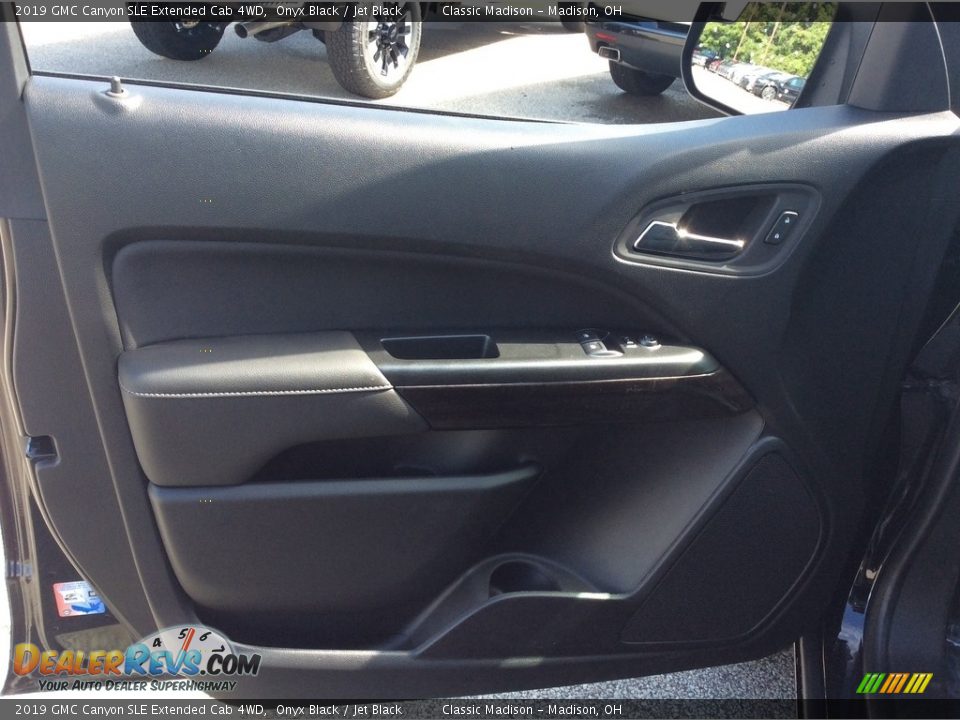 2019 GMC Canyon SLE Extended Cab 4WD Onyx Black / Jet Black Photo #10