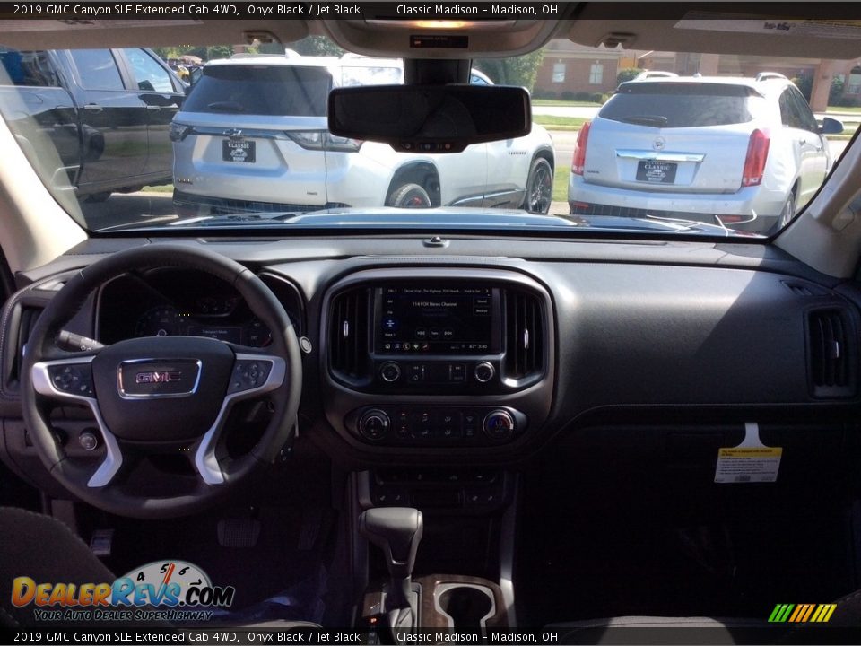 2019 GMC Canyon SLE Extended Cab 4WD Onyx Black / Jet Black Photo #12