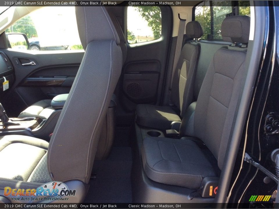 2019 GMC Canyon SLE Extended Cab 4WD Onyx Black / Jet Black Photo #21