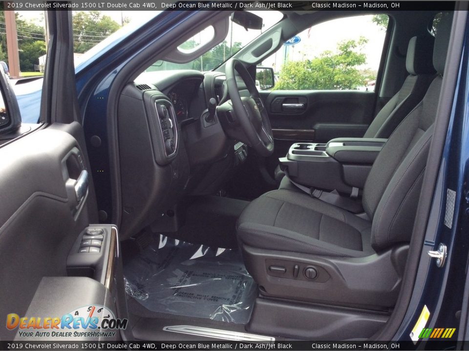 2019 Chevrolet Silverado 1500 LT Double Cab 4WD Deep Ocean Blue Metallic / Dark Ash/Jet Black Photo #12